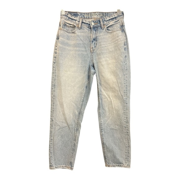 American Eagle Mom Jeans Size 0 X-Short WA1 - Picture 1 of 4